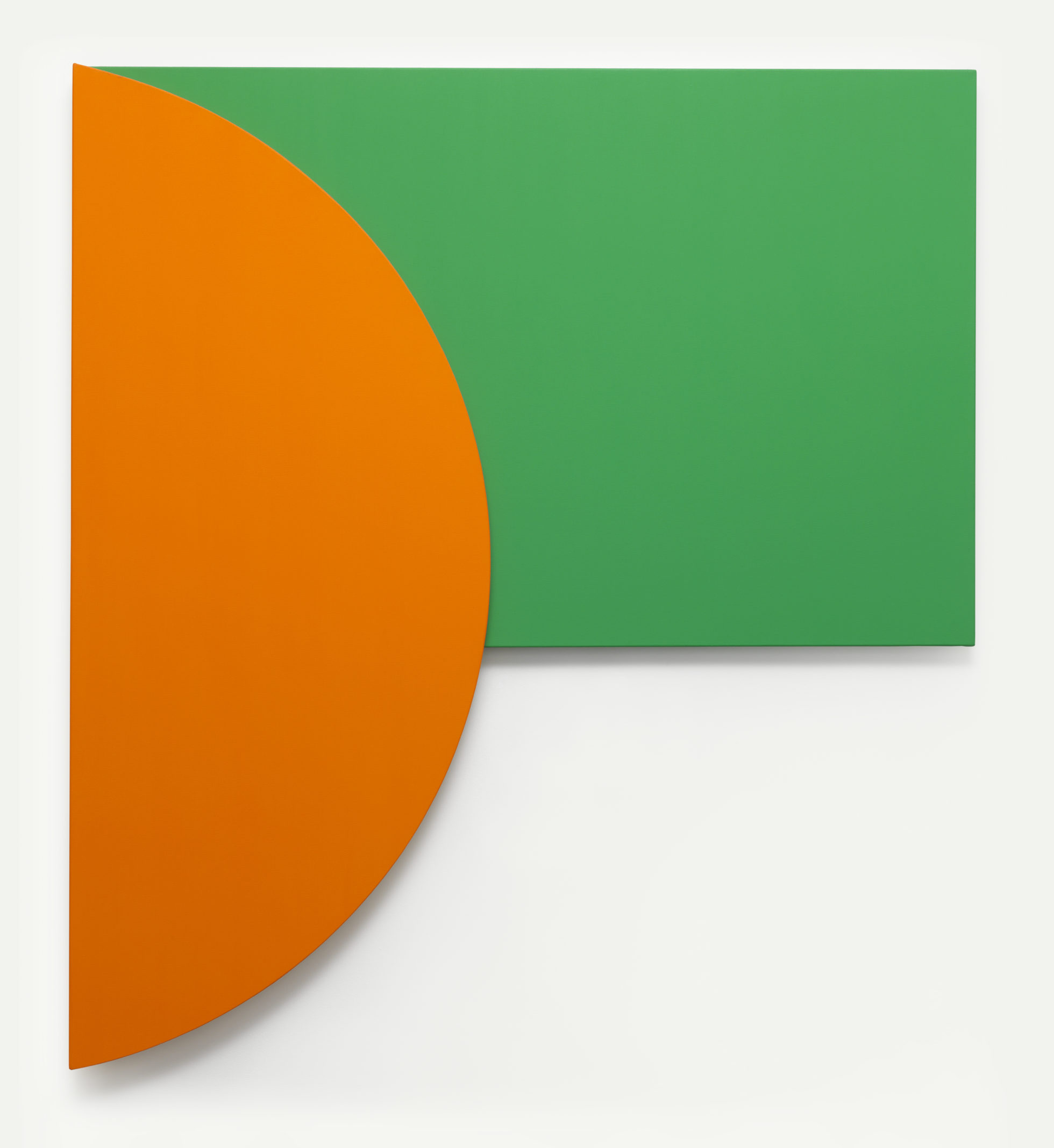 Orange Relief with Green